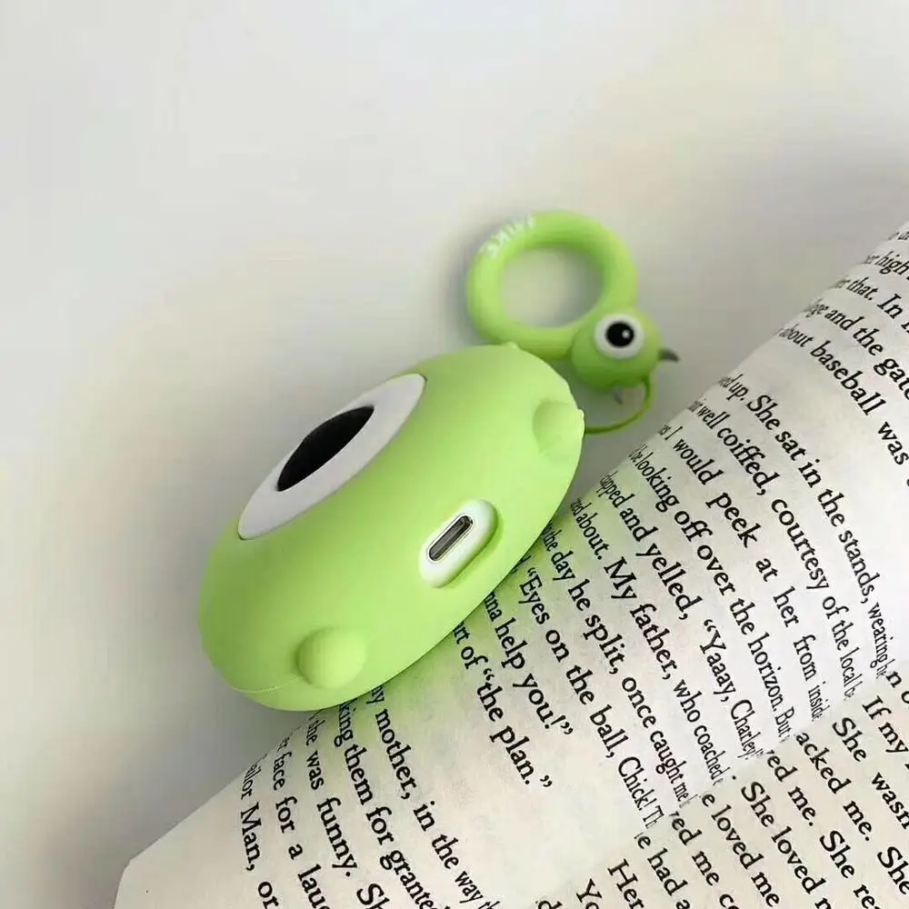 Devil eyes силиконовый чехол для Airpods защитный беспроводной Bluetooth гарнитура аксессуары коробка Наушники с зарядным устройством сумка чехол
