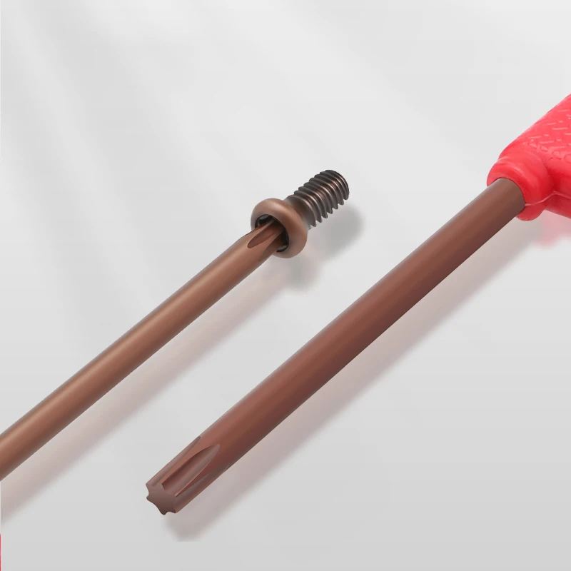 BEYOND T5 T6 T7 T8 T9 T10 T15 T20 Ключ Torx S2 с красным флагом 10 шт. аксессуары для станков