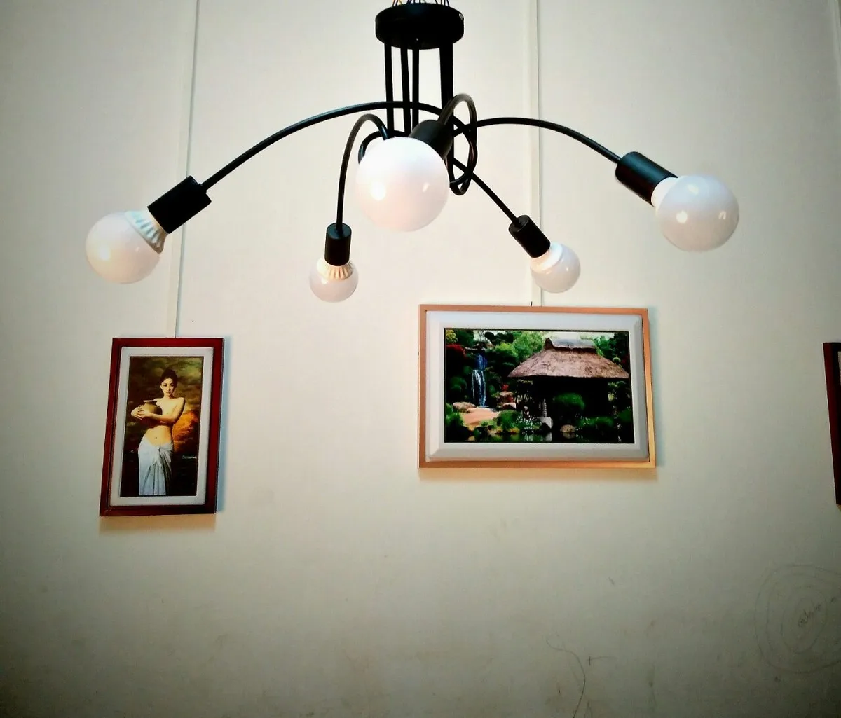 Винтажная светодиодная Люстра для помещений американский потолочный светильник