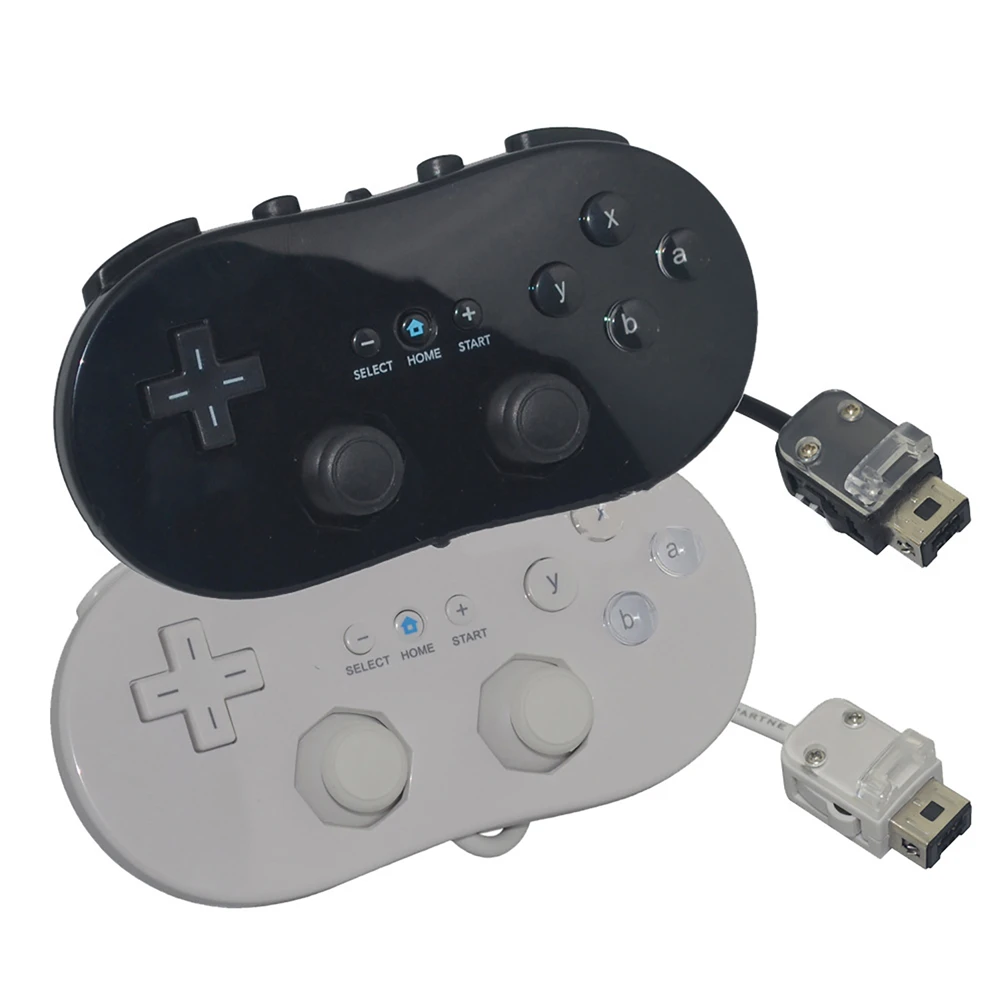 Для Nintendo Wii Classic проводной игровой контроллер джойстик геймпад для