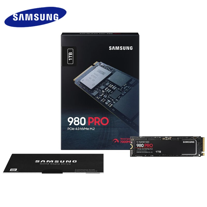 Samsung 980 PRO nvme m.2 2280 SSD 500g ноутбук 250g Рабочий стол 1t компьютер PCIE4.0 SN850 ТБ игровой