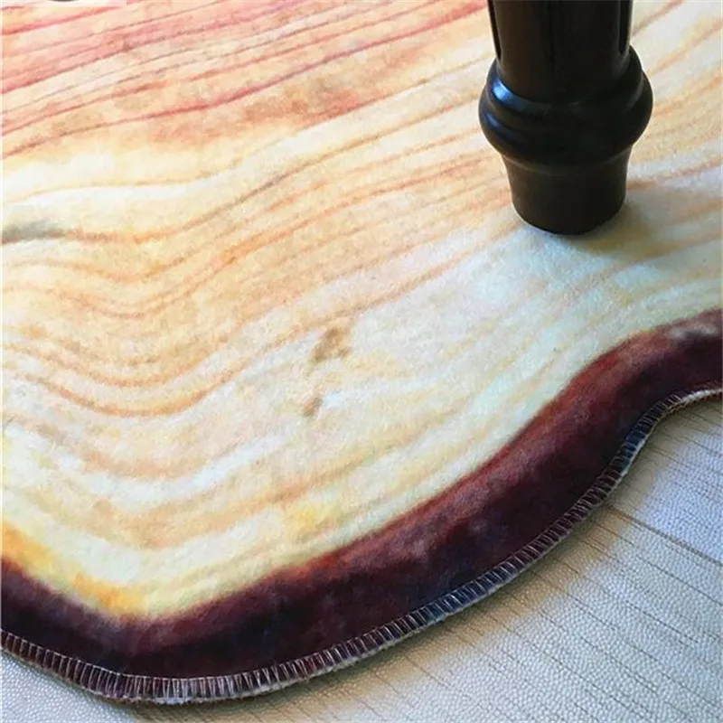 3D коврик для ванной с узором в виде кольца нескользящий коврики гостиной