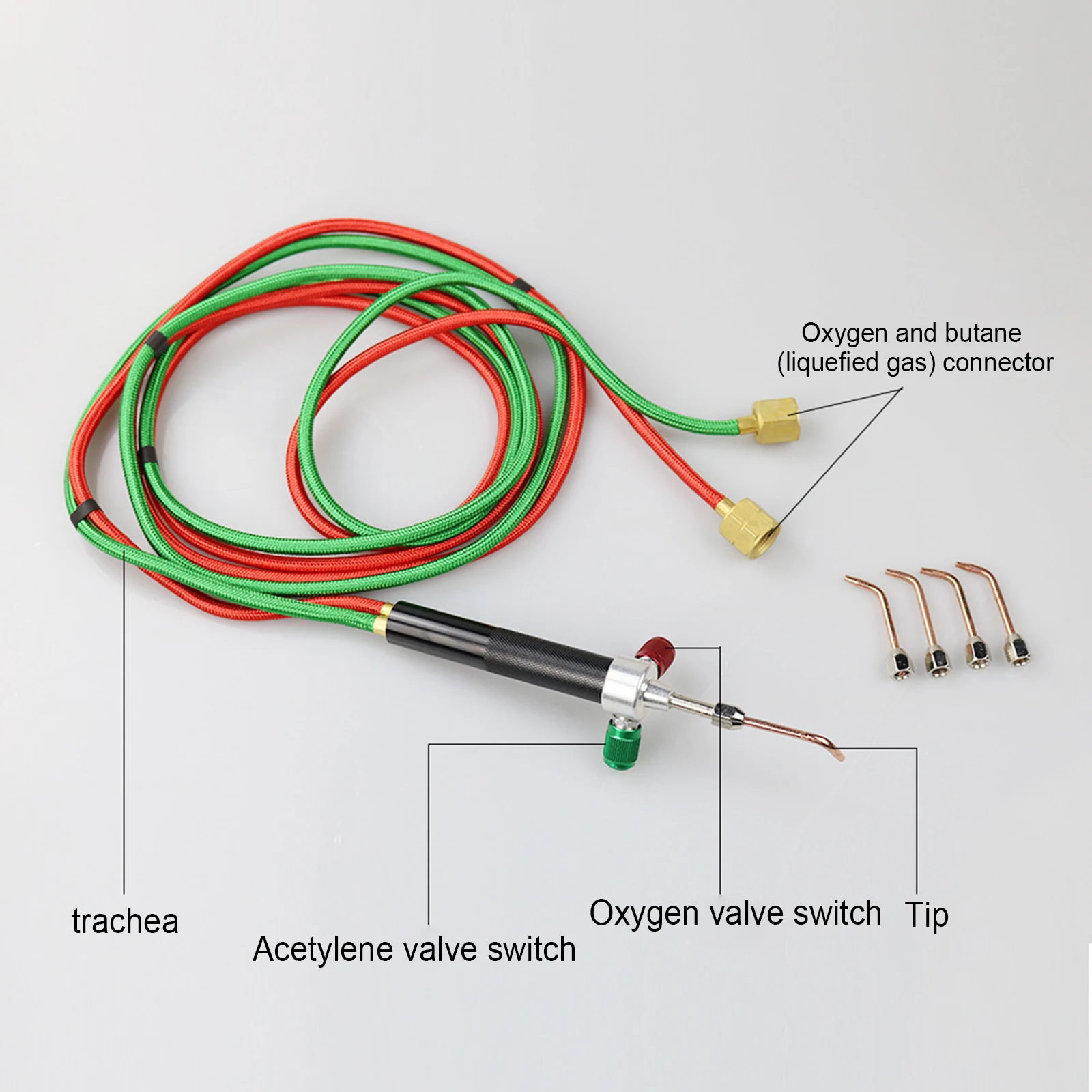 Кислородный сварочный пистолет кислородный ацетиленфонарь Пламенный для сварки