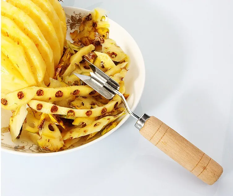 

Pineapple Slicer Kitchen Peel Gadgets Fruit Basket Slicers Peeler Easy Slicer/cut Device/peeling Knife
