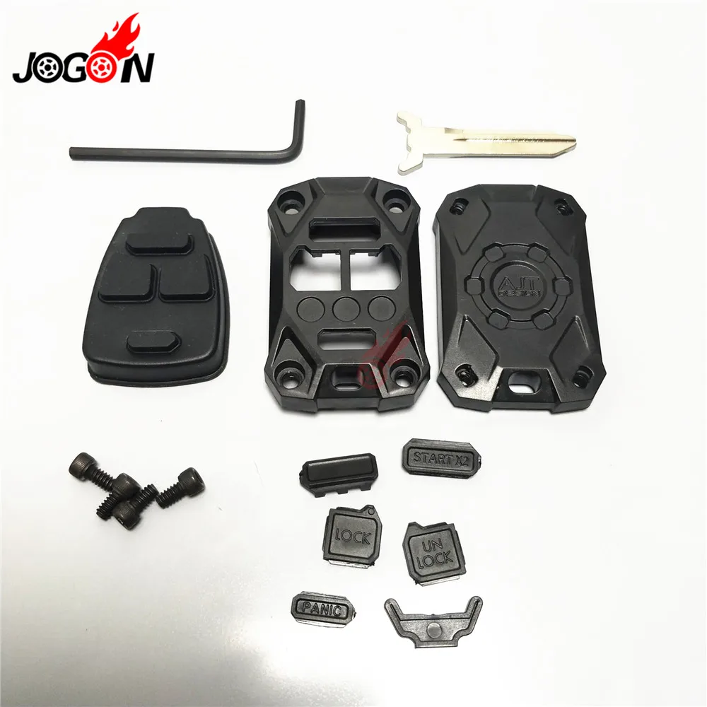 Для Jeep Wrangler JK 2007-04/2018 чехол для пульта дистанционного управления 4 кнопки Замена