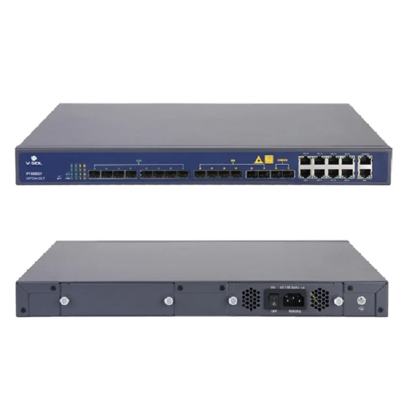 FTTH Opitcal линии терминал V SOL V1600G1 GPON OLT 8 PON 10GE uplink первый поставщик поддерживает веб
