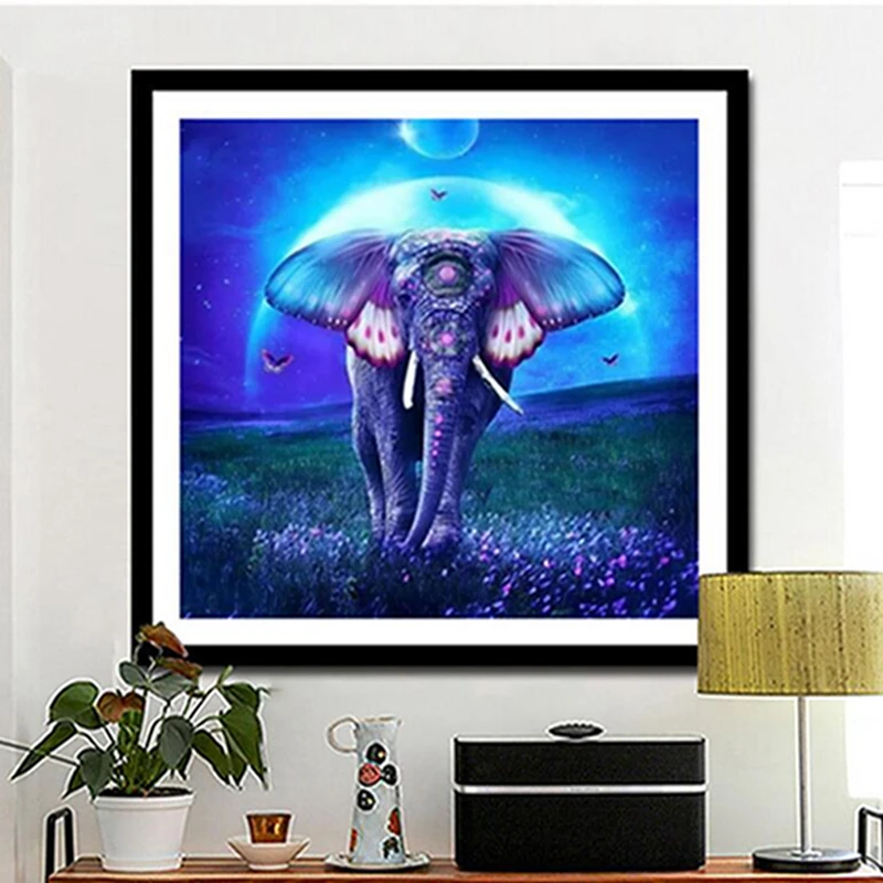 Украшение на стену с изображением слона украшение для спальни гостиной