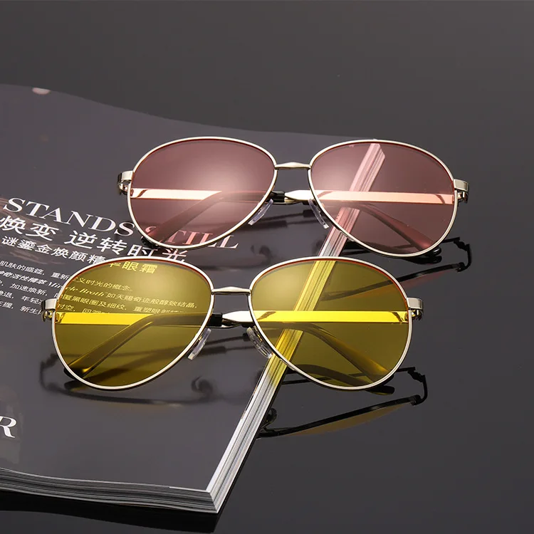 Солнцезащитные очки авиаторы женские брендовые дизайнерские трендовые большого
