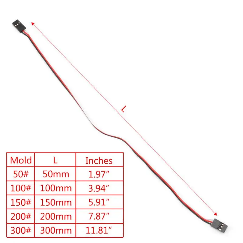 Hot 10Pcs 20cm Male to Quadcopter Futaba Servo Extension Lead JR Wire Cable New | Игрушки и хобби