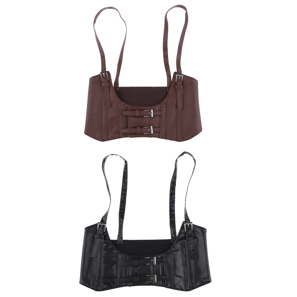 Модный кожаный стимпанк сексуальный пояс под грудь корсет для женщин и девушек |