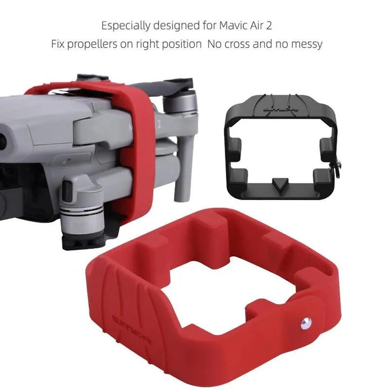 

1pcs Slicone Propeller Stabilizer Fixing For Dji Mavic Air 2 7238f Propellers Holder Transports Protection Mavic Air 2