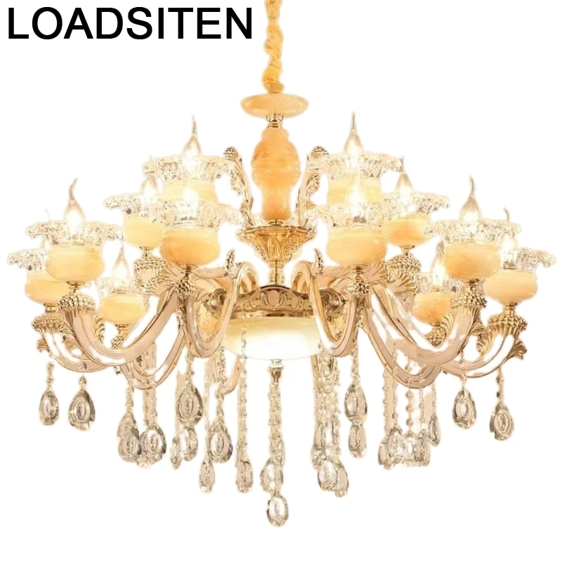 

Casa Lustre Kitchen Nordic Home Light Pendant Crystal Deco Cuisine Lampara Colgante Luminaire Suspendu Luminaria Hanging Lamp