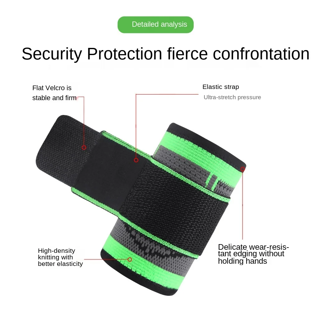 1 шт. флуоресцентный зеленый браслет на запястье|Поддержка запястий| |