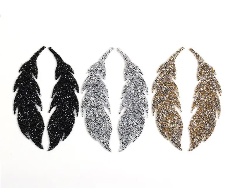 Лист дизайн исправление горный хрусталь мотив железа на патчи аппликация для