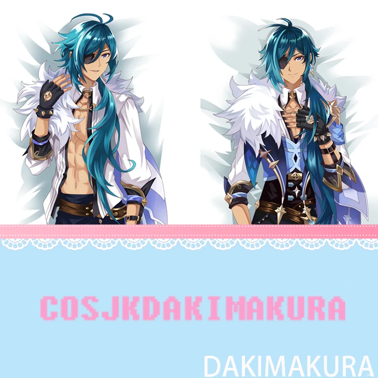 

Аниме Dakimakura Genshin Impact Kaeya HD Чехол-Подушка с принтом обнимающая Подушка Чехол для комнаты Otaku Косплей Декор рождественские подарки