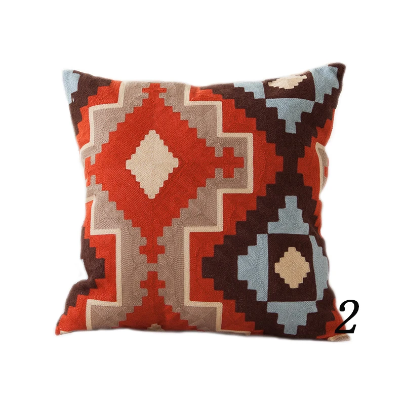Наволочка для подушки с вышивкой 45x45 см|cushion cover|cushion cover patternpattern cushion covers |