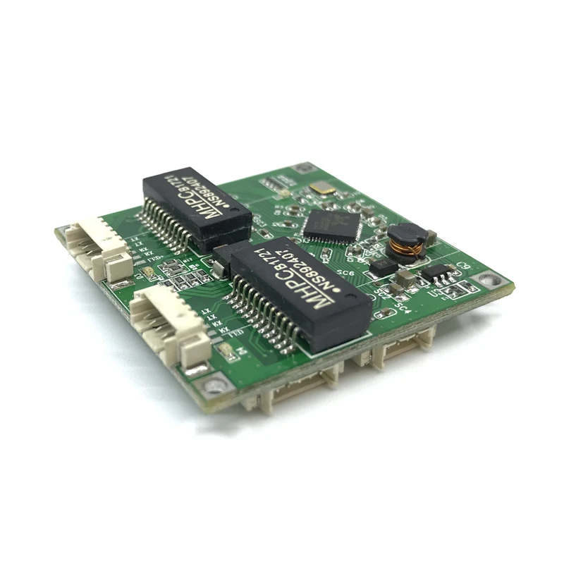 Мини PBCswitch модуль управления воспроизведением OEM Mini Размер 3/4/5 10/100 Мбит/с Порты