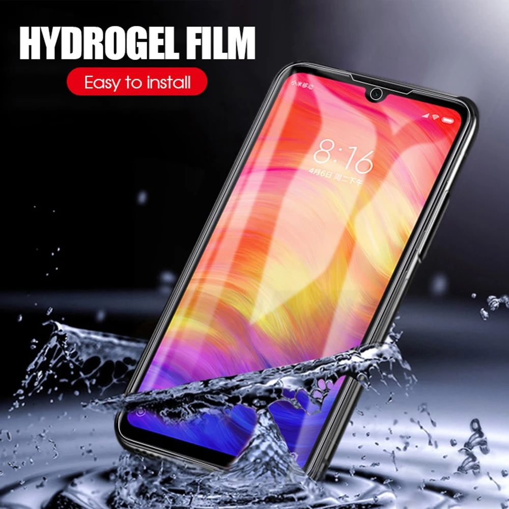 

Hydrogel Film For Xiaomi Redmi 7A 7 Y3 Note 7s K20 Pro protective Glass for safety film For Xiaomi Redmi Protection Not GLass