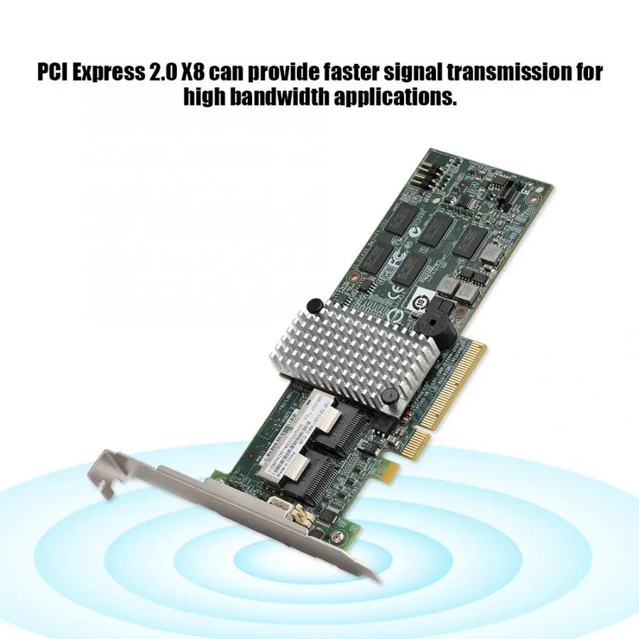 Сетевая карта IBM M5015 Megaraid 9260-8i контроллер SATA/SAS RAID 6G PCIe x8 для LSI 46M0851 адаптеры