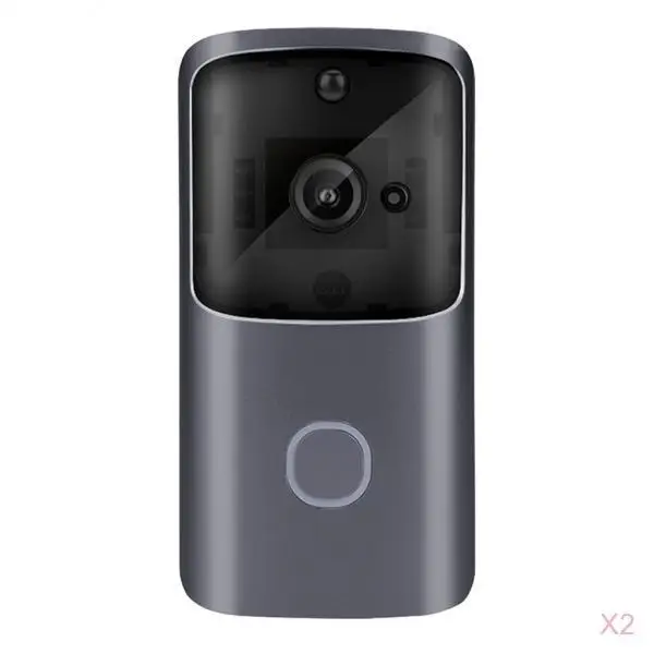 Видеодомофон M10 2 комплекта 4G 720P Wi-Fi беспроводной домашний дверной звонок ночное