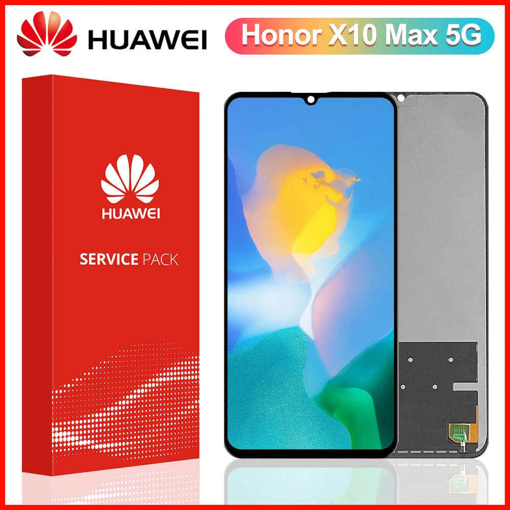 Оригинальный сенсорный ЖК-дисплей 7 09 дюйма для Huawei Honor X10 Max дисплей с