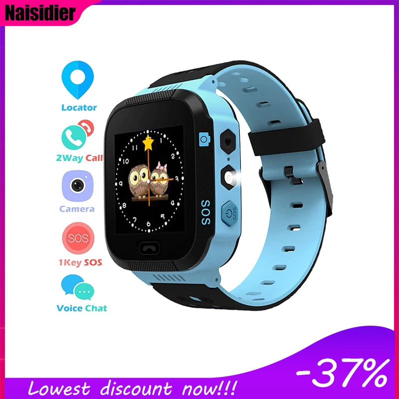 

2021 Kids Smart Watch Waterproof SOS Antil-Lost Phone Watch SIM Card Location Tracker Child Smartwatch Kids Gift For IOS Android