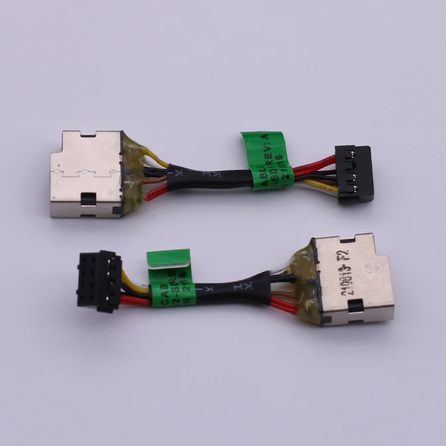 

2PCS/LOT LAPTOP DC POWER JACK CABLE FOR HP Pavilion 15-N 15-P 14-N 14-V 14-U ENVY 15-K 15-N000 CHARGING CONNECTOR PORT WIRE CORD