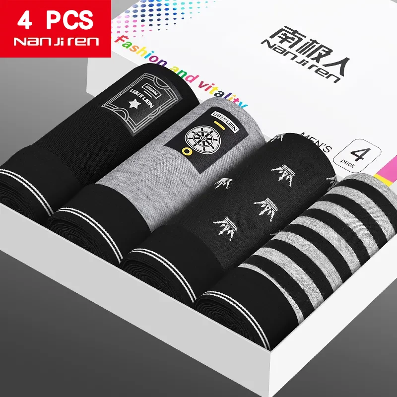 Men's Underwear Cotton Boxers Sexy Boxers Men's Underpants Comfortable Breathable Underwear