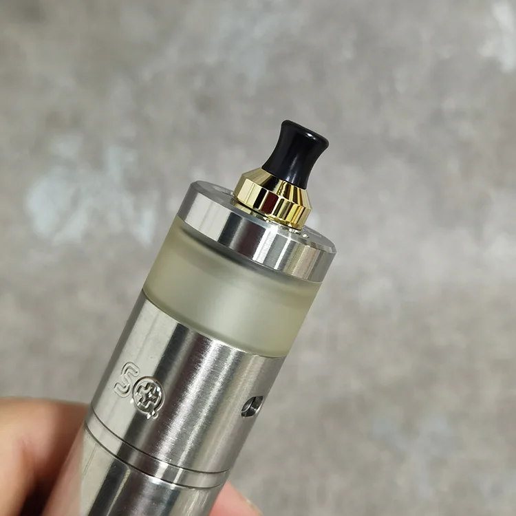 

Cloudworkz SS PEI 510 Drip Tip MTL Pom Heat Resistance Mouthpiece Narrow Bore Vape Tips for Hussar RTA Ecig Vape Accessories