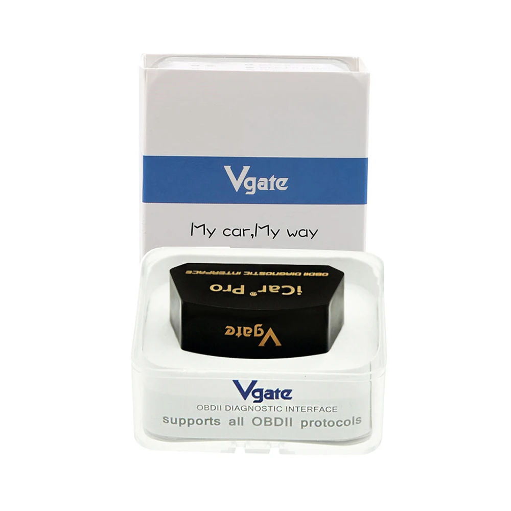 

Original Vgate iCar Pro Wifi ELM327 OBD 2 ELM 327 OBD2 V2.1 Car Fault Code Reader Scanner Automotive For iPhone Android PC