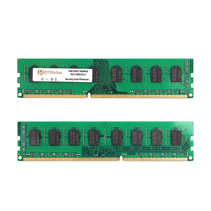 DTRASM Ram DDR3 intel AMD 4GB 8GB 1333 1600MHz настольная память 240pin 1 5 V Новый dimm|Оперативная память| |