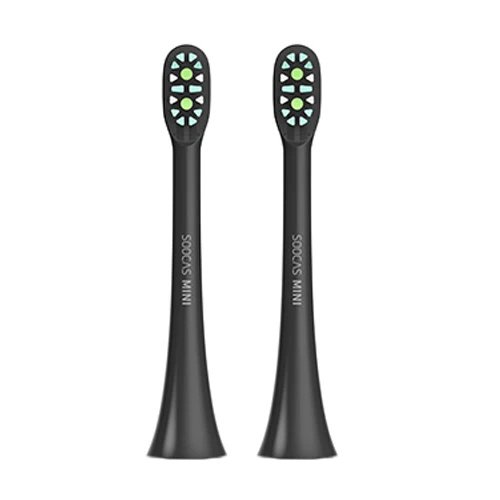 Mini Black 2 шт Xiaomi Soocare Soocas X3 X3S Чистящая Щетка для зубной щетки сменные головки - Цвет: Mini Black