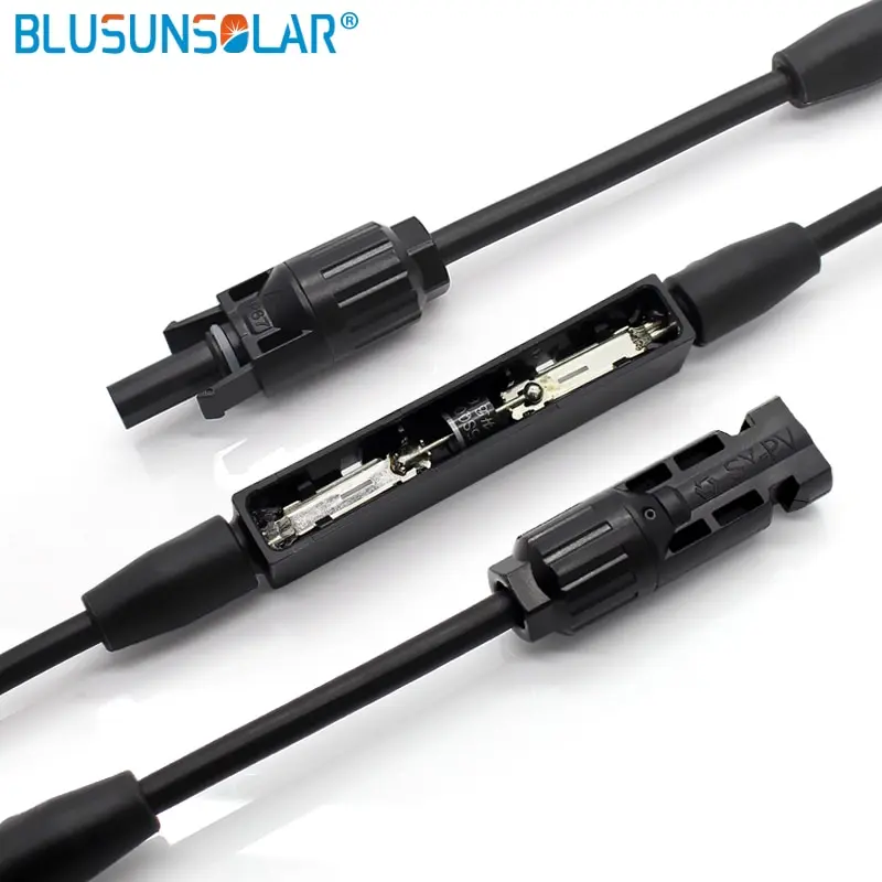 20 шт./лот высококлассная распределительная коробка на 2 рельсы PV Solar JB с кабелем 5