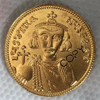 

Копия монет Византия 686-687 гг., 20 мм