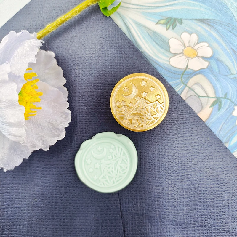 Воск в виде кошки и Луны для украшения подарков | Дом сад