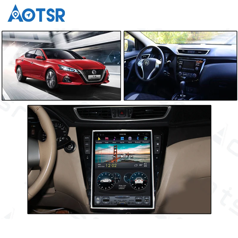 Tesla Style Android 8 1 автомобильный радиоприемник мультимедийный плеер головное