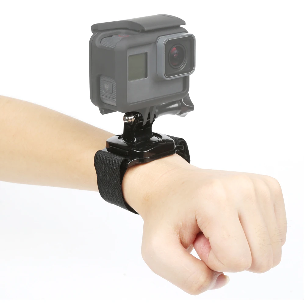 360 градусов вращения ручной ремешок крепление для Gopro Hero 7 5 6 4 Session Xiaomi Yi 4K SJCAM SJ6 Eken h9 Go Pro аксессуар
