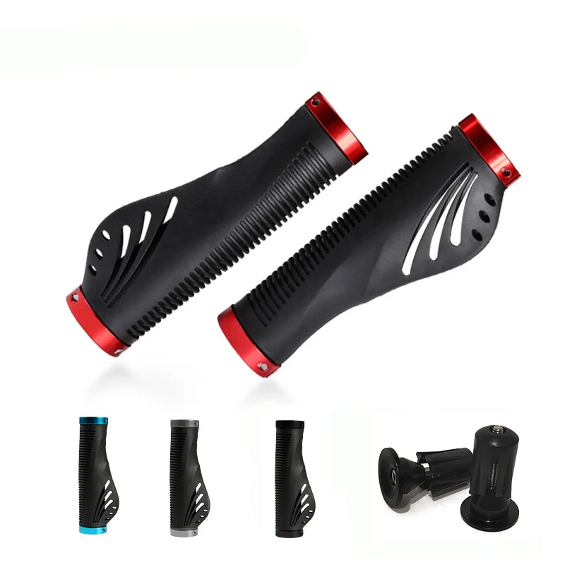 

Велосипедные ручки MTB эргономичные велосипедные ручки широкая удерживающая поверхность резиновые ручки для велосипеда с алюминиевыми заж...