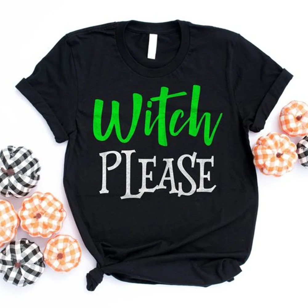 Harajuku футболка Топы с графическим принтом футболки для мальчиков топ ведьма