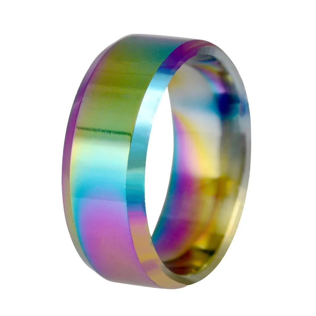 

tide style light luxury index ing titanium steel ring female fashion personality finger ring titanium steel ring