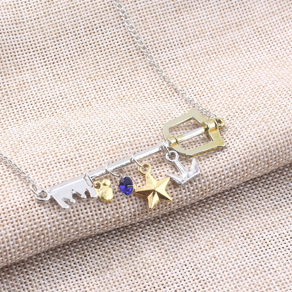 Игра Аниме Королевство Сердца Sora Arms Key косплей брелок ожерелье аксессуары