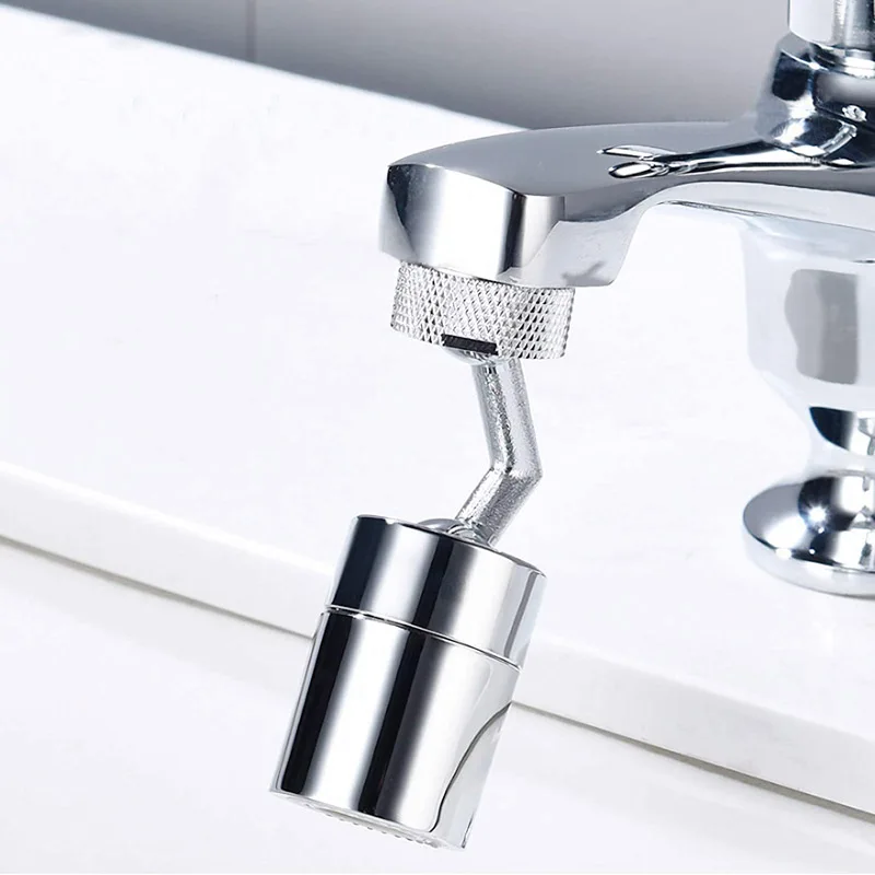 

Rotatable Universal Splash Filter Faucet Sprayer Head Flexible Faucets Sprayer Bathroom Kitchen Tap Extender Adapter