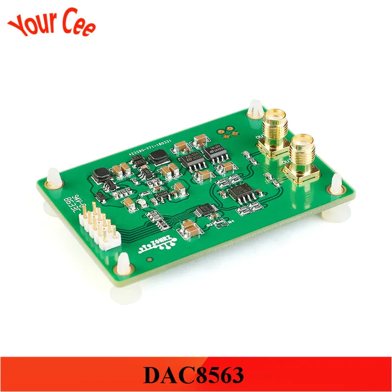 DAC8563 цифро-аналоговый преобразования приобретения Dual Core 16 бит модуль DAC данных