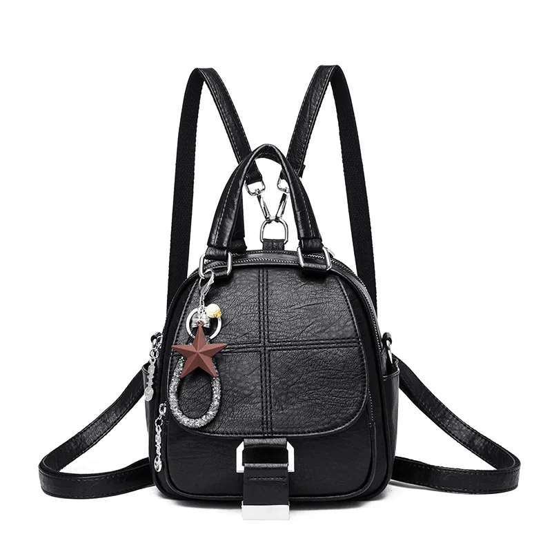 

Fashion handbag 2021 new messenger bag PU soft leather shoulder bag simple shoulder bag