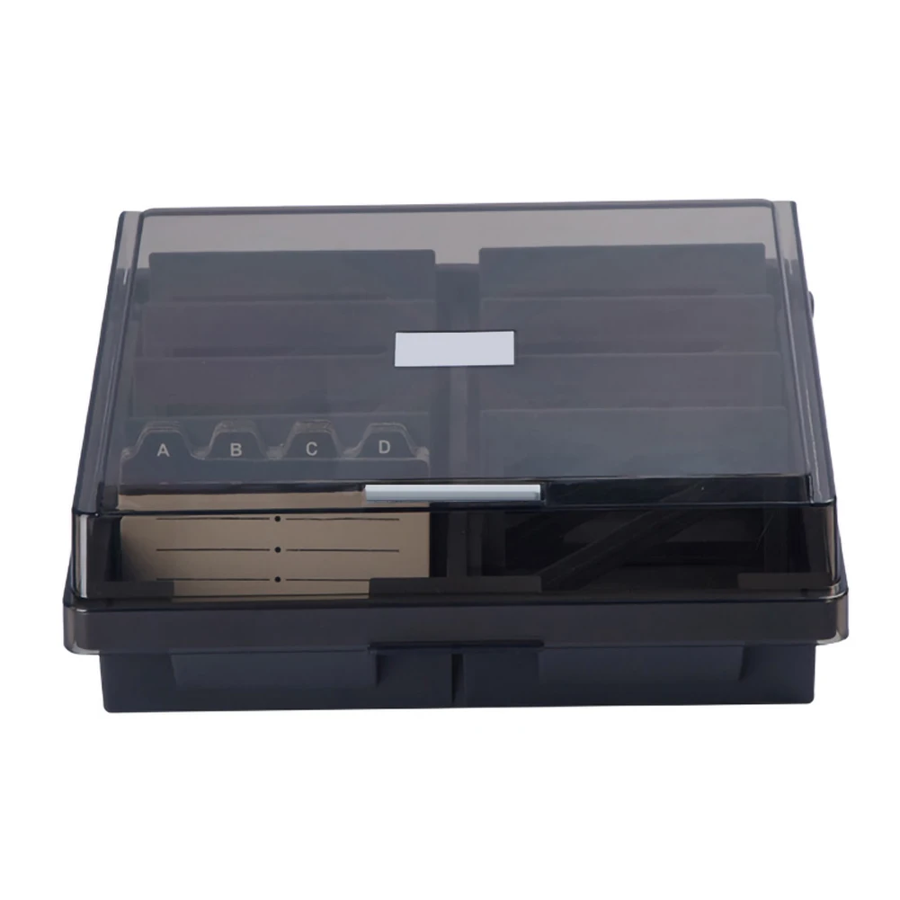 Органайзер для визиток большой Именной держатель карт с вкладками и