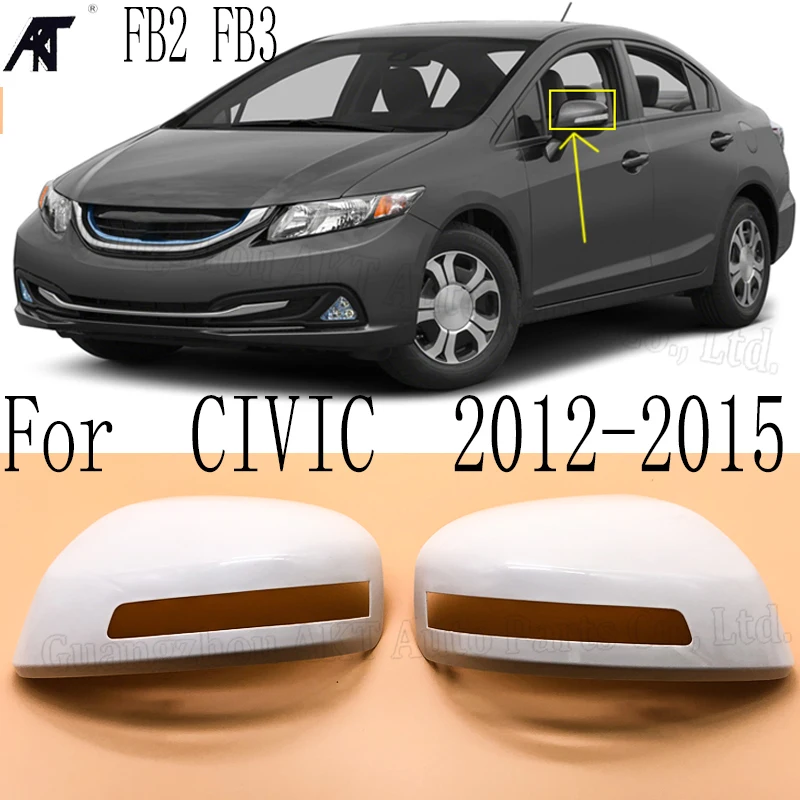 

Чехол для бокового зеркала заднего вида RH и LH для HONDA CIVIC FB2 2012 2013 2014 2015, сменная противотуманная фара с типом лампы