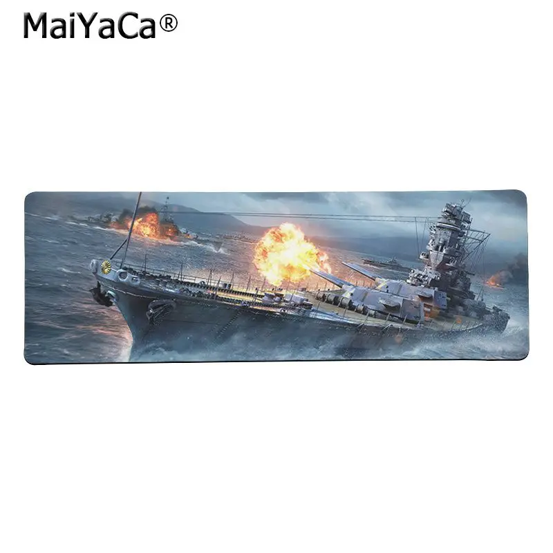 MaiYaCa высокое качество мир военных кораблей игра DIY дизайн игровой с узором коврик