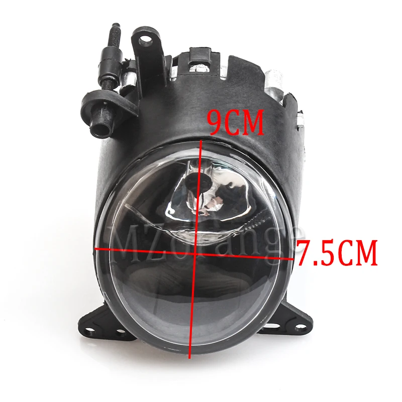 1pc Right Fog Light MZORANGE противотуманный светильник противотуманная фара для Mitsubishi Lancer-ex 08-13 H11 передний бампер решетка вождения противотуманная фара проводка выключатель проводки - Цвет: 1pc Right Fog Light