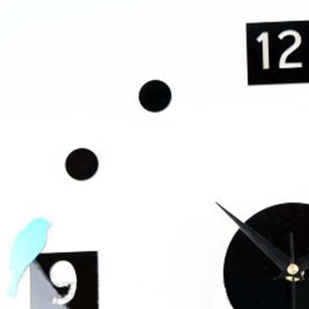 Garden Bird Butterfly DIY Clock Fashion Creative Wall Home Decoration | Дом и сад