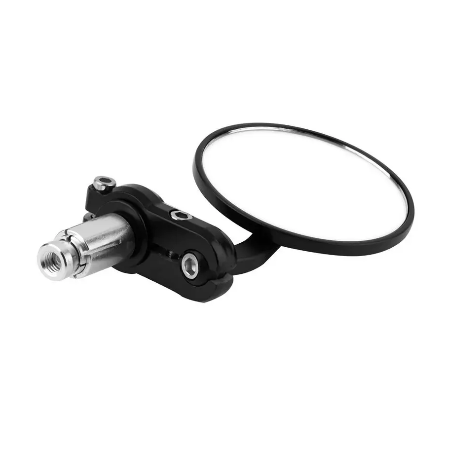 

Motorcycle Round 7/8" Handle Bar End Foldable Rear View Side Mirrors Motorbike For Suzuki for Kawasaki for Honda for Yamaha